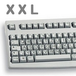 Cherry XXL G83-6236 Tastatur PS/2 weiss