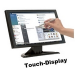 Touchscreen-Monitor 22"" schwarz